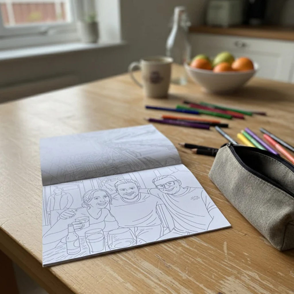 Custom Coloring Book